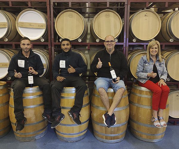 Equipo de Bodegas Rauda